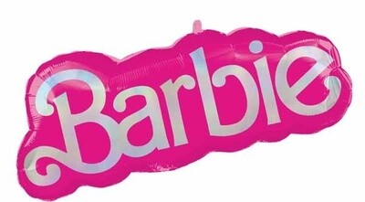 Barbie 32" Shape Mylar Balloon