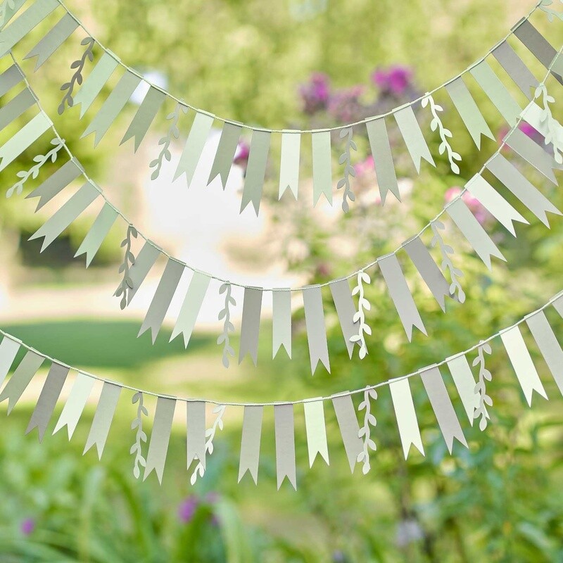 Sage Green Party Garland