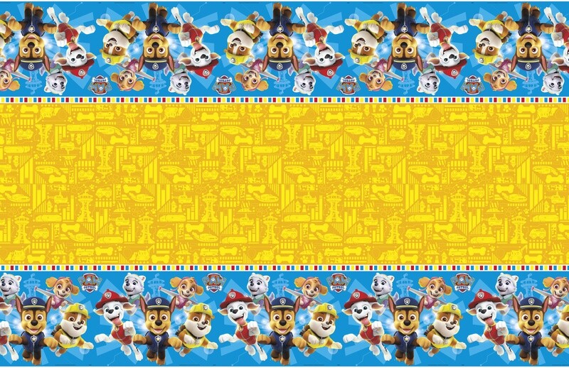 Paw Patrol Rectangular Plastic Table Cover  54&quot; x 84&quot;