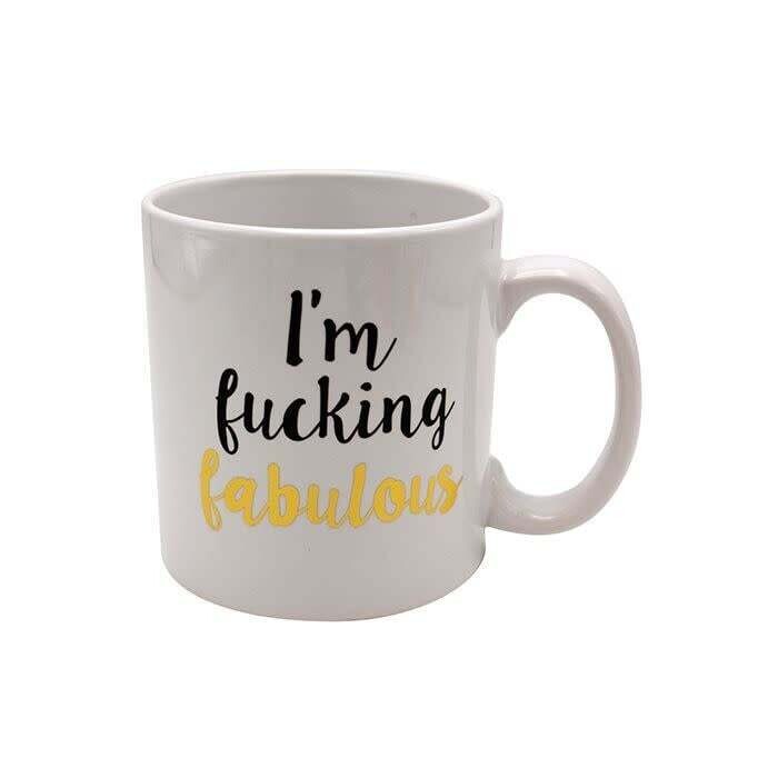 Attitude Coffee Mug - I&#39;m Fucking Fabulous 22oz