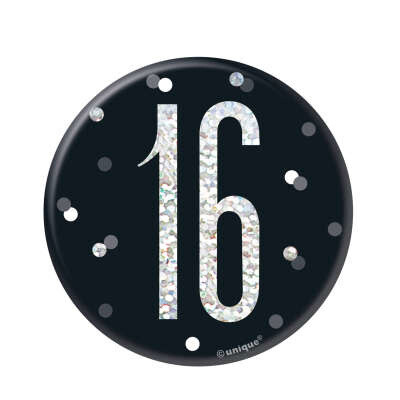 Glitz Black 16th Pin Glitz Black 16th Pin