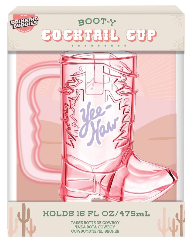 Disco Cowboy Boot Mug, 16oz