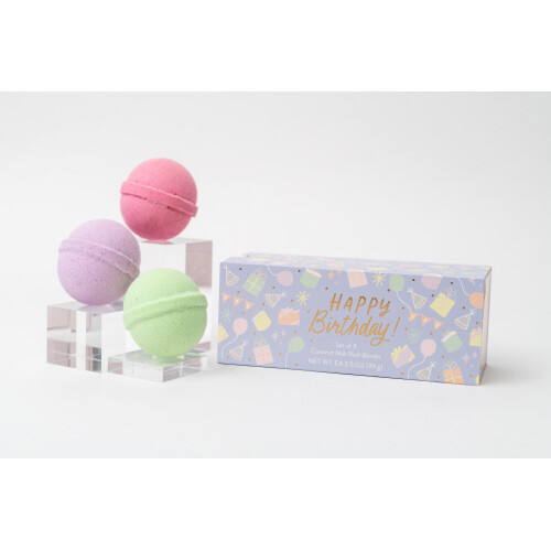 Happy Birthday Bath Bomb Gift Set