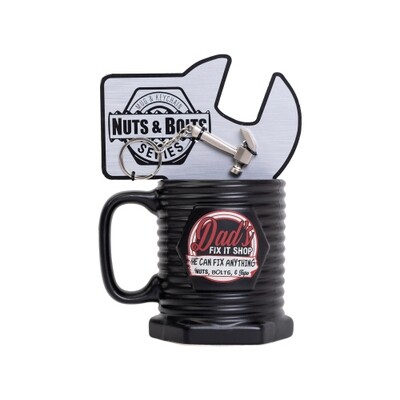 Nuts &amp; Bolts Mug - Fix it Shop