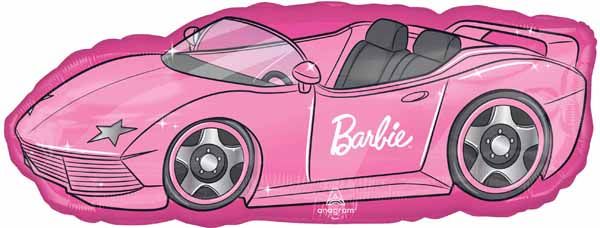 Barbie Car 37&quot; Mylar Balloon