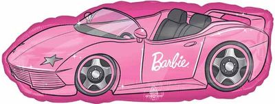 Barbie Car 37" Mylar Balloon