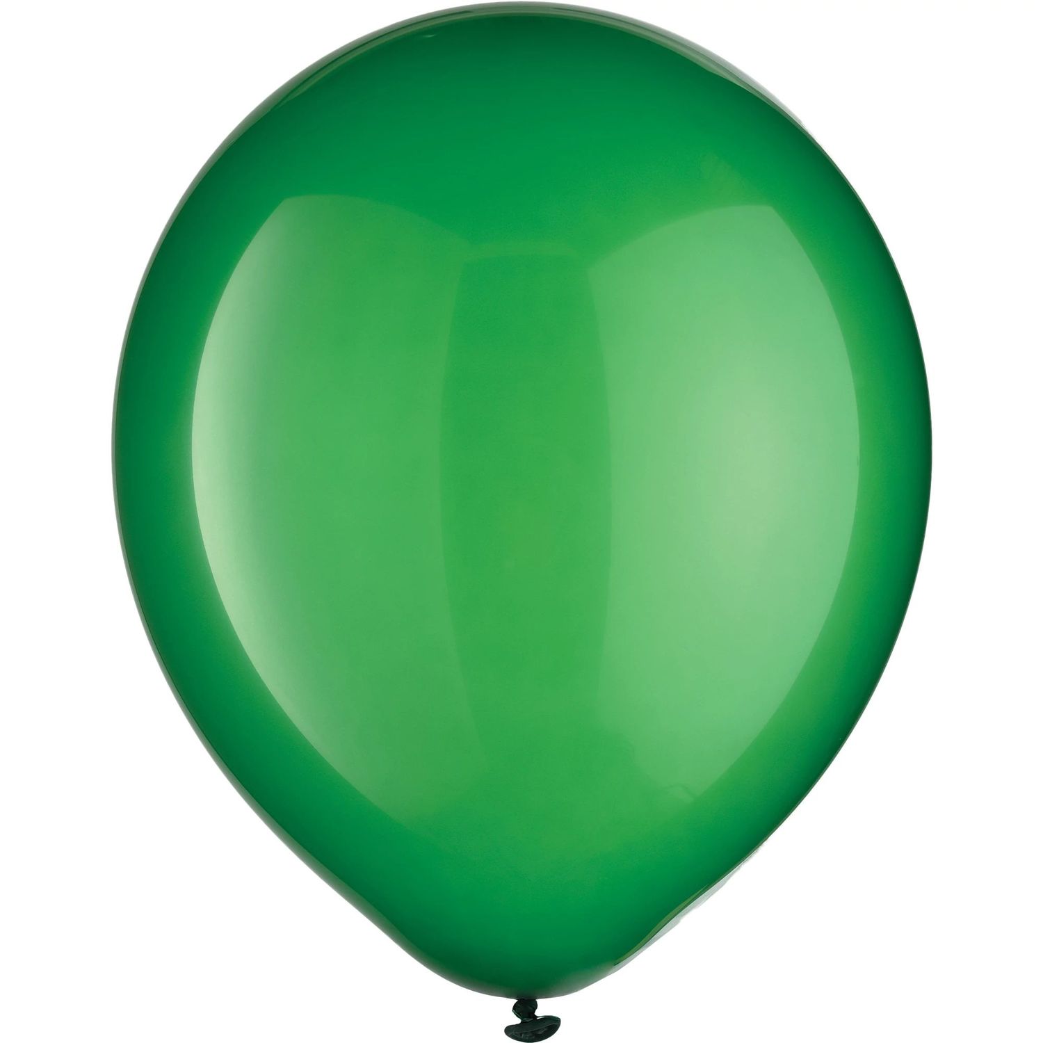 Festive Green 12&quot; Solid Latex Balloons, 15ct
