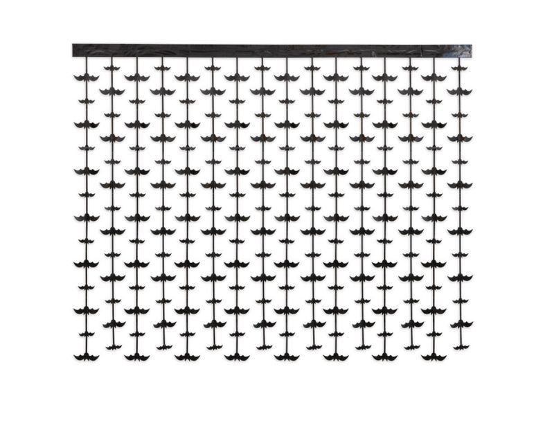 Foil Black Bat Photo Booth Backdrop  60&quot; x 48&quot;