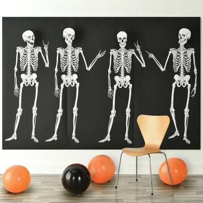 Skeleton 3 Piece Backdrop w/ Add-Ons