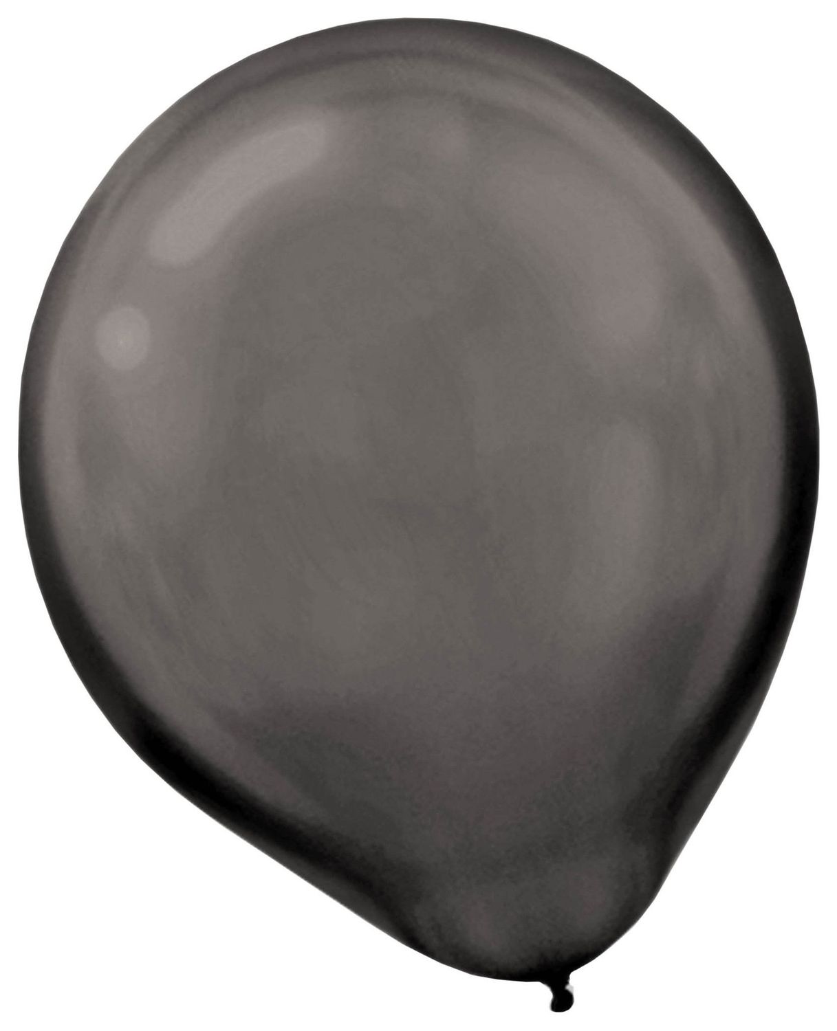 Black Pearlized 12&quot; Latex Balloons, 15ct
