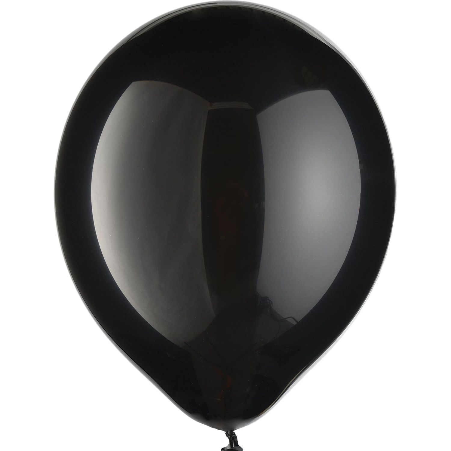 Black 12&quot; Solid Latex Balloons, 15ct
