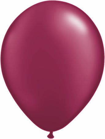 Pearlized Burgundy 12&quot; Latex Singles