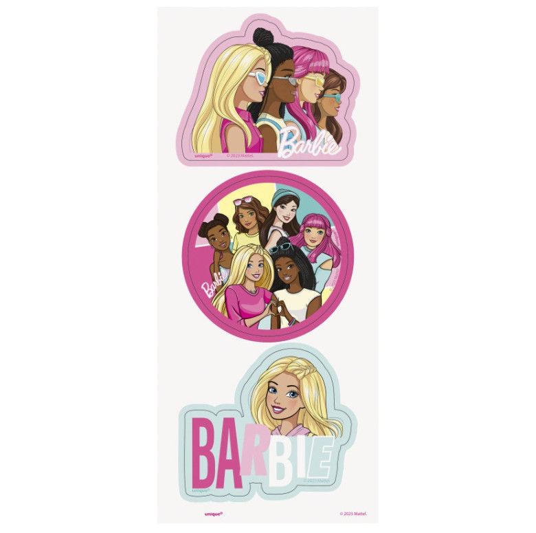 Large Barbie Sticker Sheets