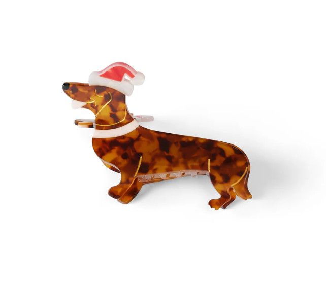 Santa Paws Hair Claw Clip