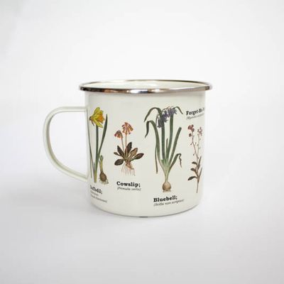 Enamel Wild Flower Mug