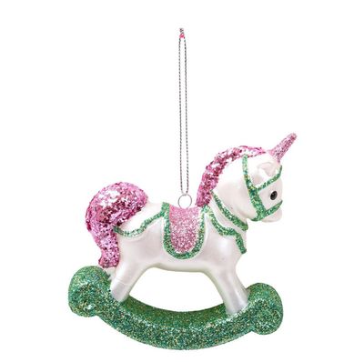 Christmas Rocking Horse Ornament