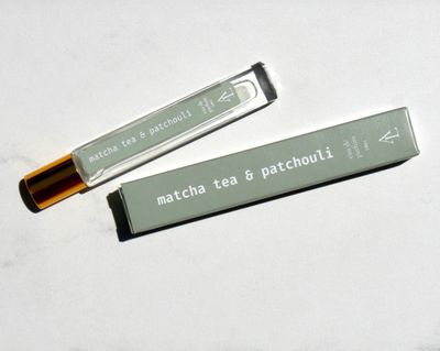 Rollerball -  Matcha tea &amp; patchouli perfume, 10ml