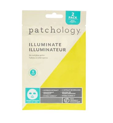 &quot;Illuminate&quot; Face Sheet Mask 2 Pack
