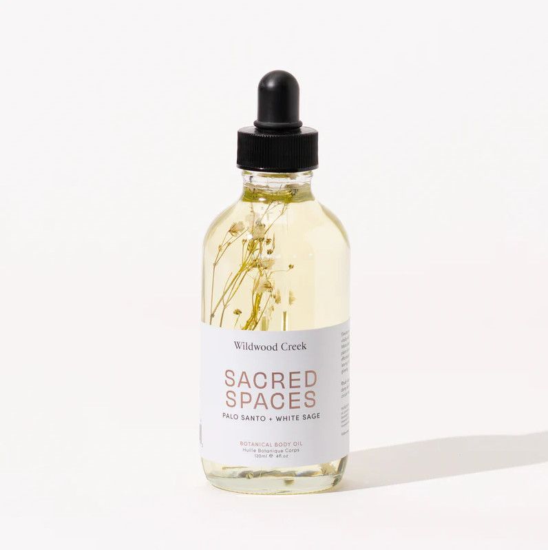 &quot;Sacred Spaces&quot; Body Oil- Palo Santo and White Sage