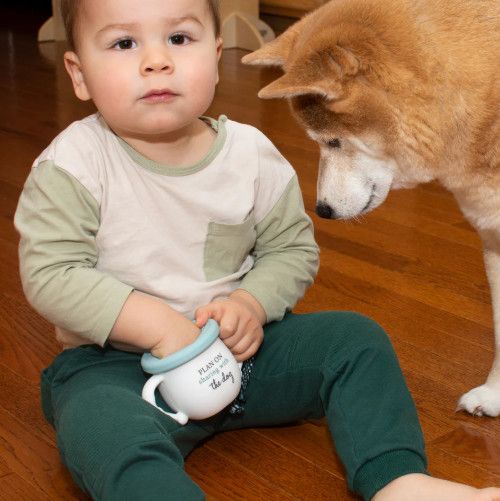 The Dog 3.5&quot; Silicone Snack Bowl with Lid