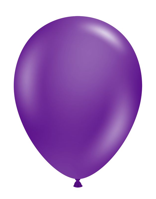 Plum (Dark) Purple 12&quot; Latex Singles