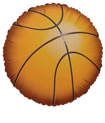 Basketball Foil Balloon 18&quot;