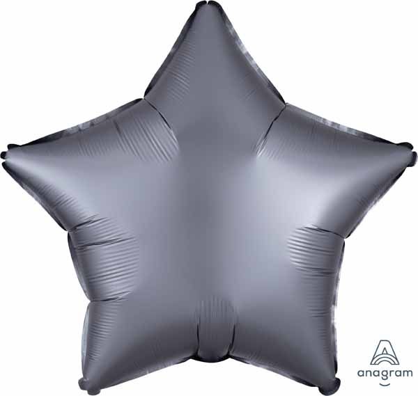 18&quot; Star Graphite Satin Luxe