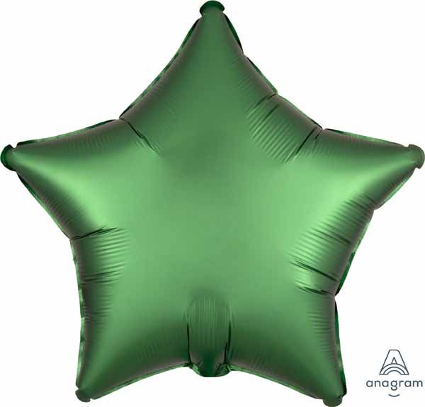 18&quot; Star Emerald Satin Luxe