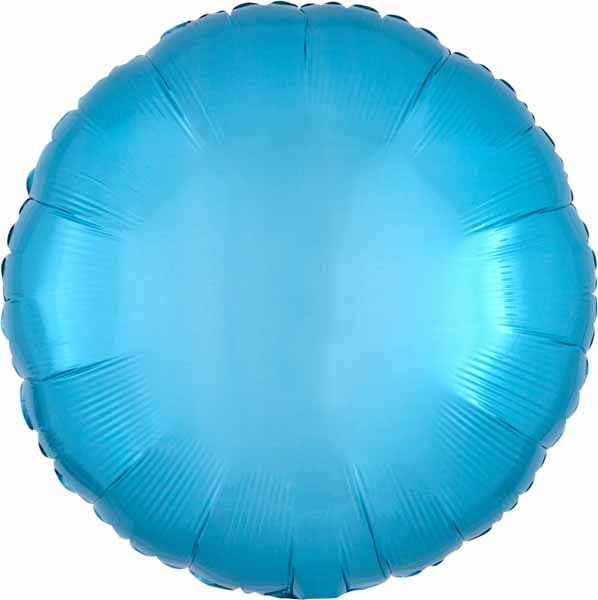 18&quot; Round Caribbean Blue