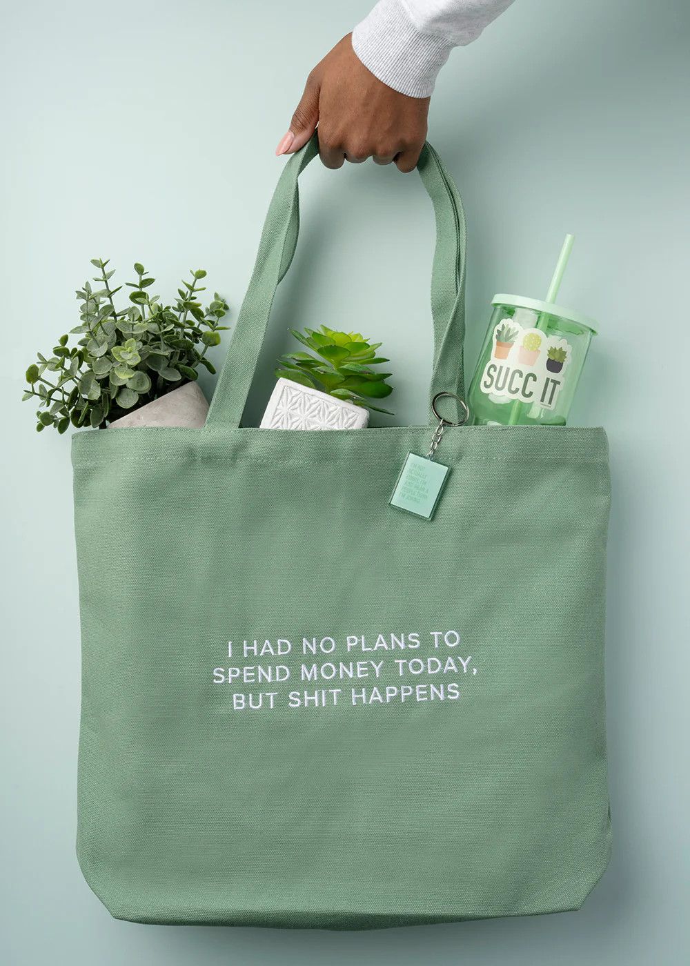 ‘Shit Happens’ Tote Bag