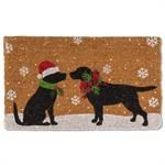 Christmas Dog Doormat
