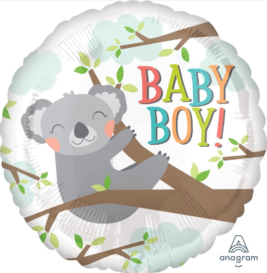 18&quot; Baby Boy Koala Balloon