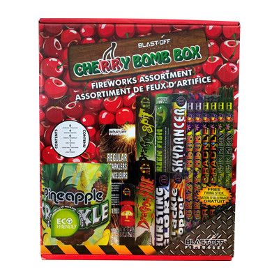 Cherry Bomb Fireworks Kit - 76 Shots