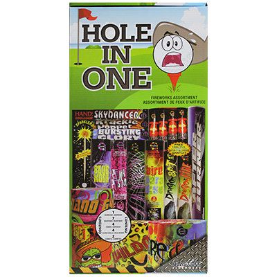 Hole In One Fireworks Assortment - 136 Shots
