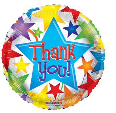 Thank You Mylar Balloons