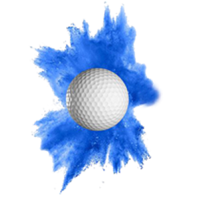Blue Gender Reveal Golf Ball 2ct