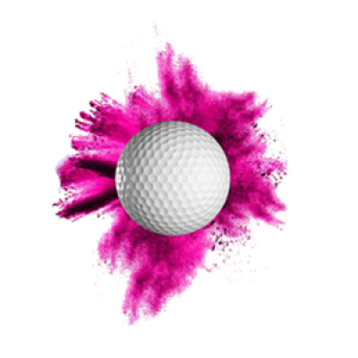Pink Gender Reveal Golf Ball 2ct