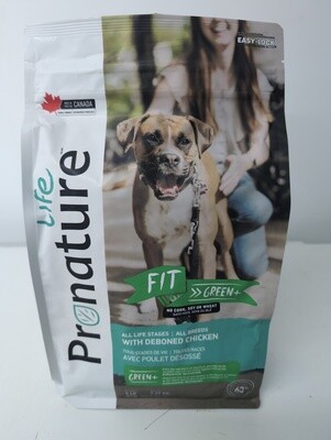 Pronature Life Fit Green+ 5# Dog Food
