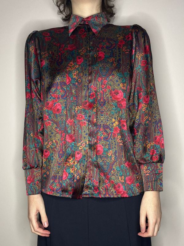 Jeager Floral Shirt Size 16