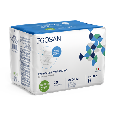 Egosan NAPPIES Vitasoft Super Med 30's
