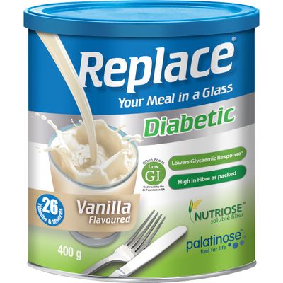 REPLACE DIABETIC VANILLA 400G
