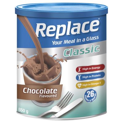 REPLACE CLASSIC CHOCOLATE 850G