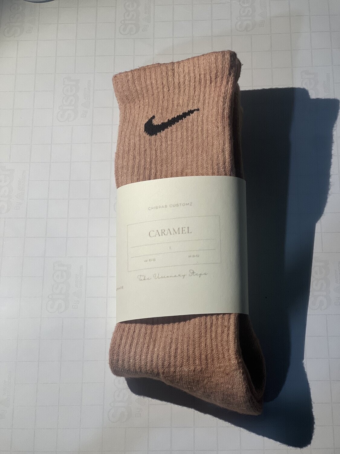 &quot;Caramel” Nike Crew Socks