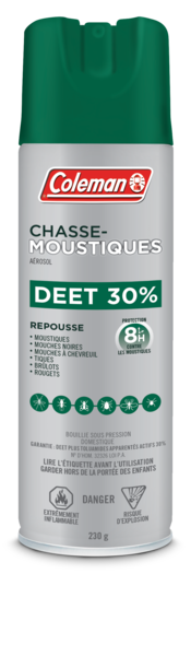 Chasse-moustiques 30% DEET 100ml - Coleman
