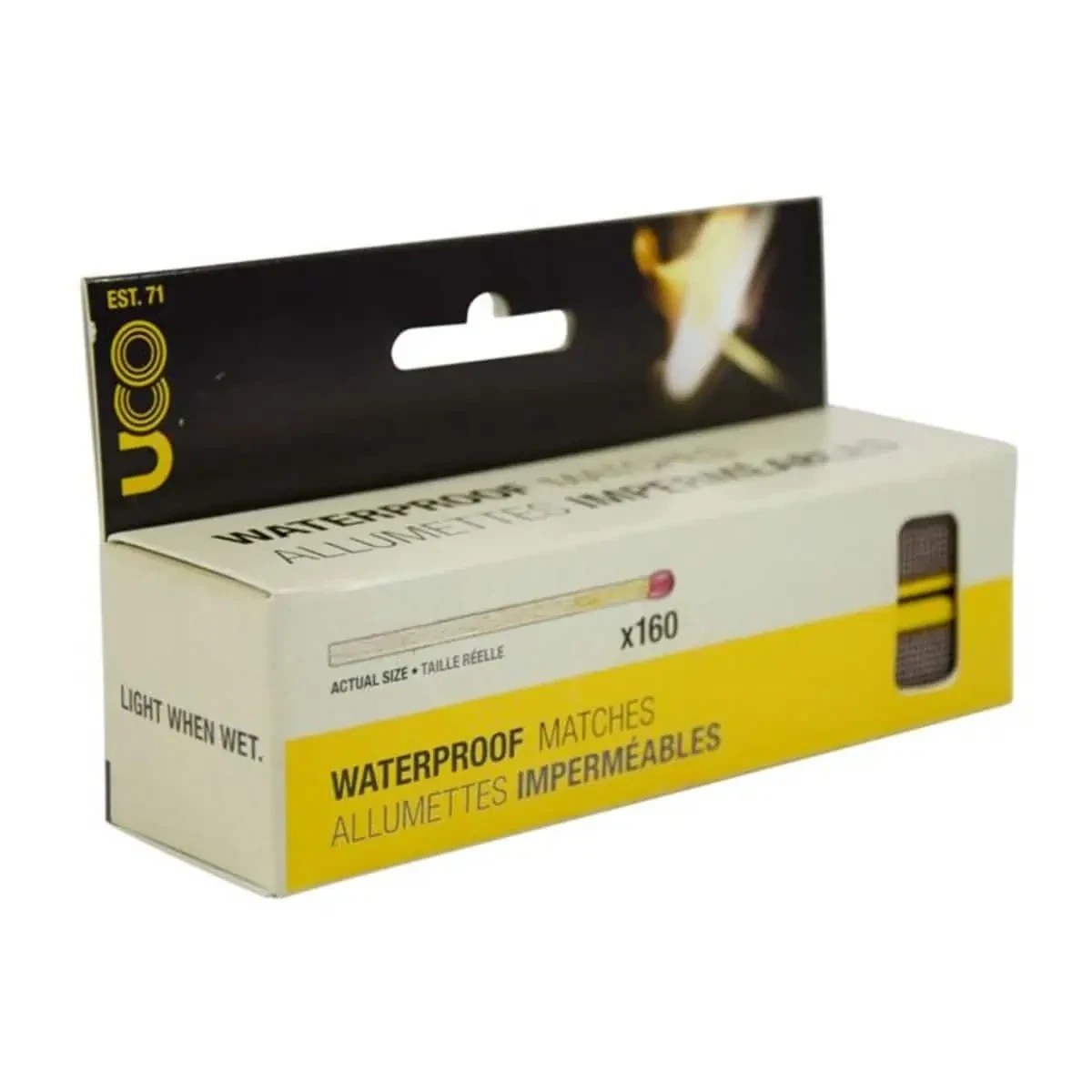 Allumettes Imperméables x160 UCO
