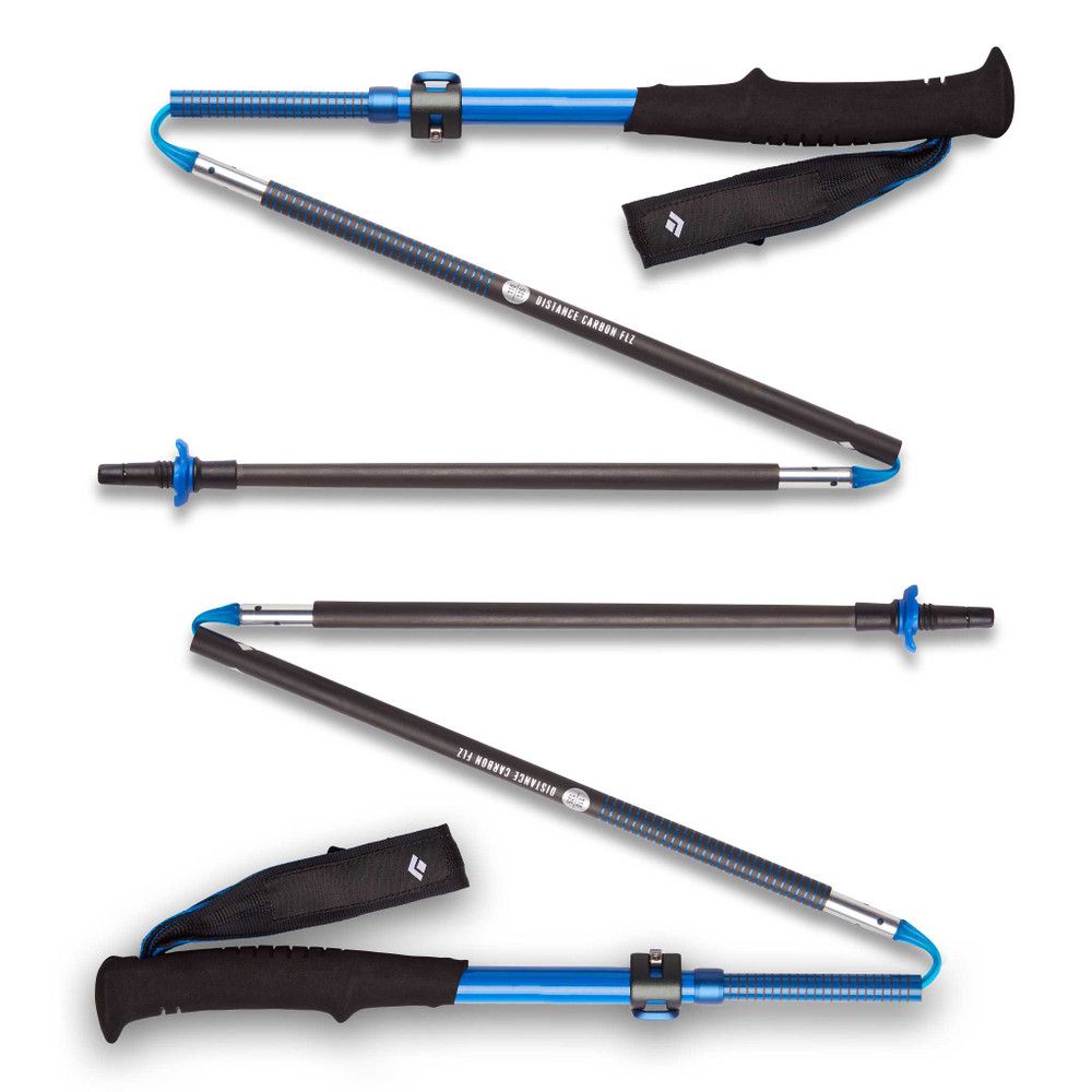 Bâtons de trekking Distance Carbon FLZ Black Diamond