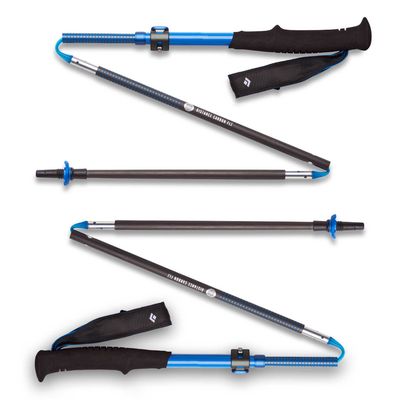 Bâtons de trekking Distance Carbon FLZ Black Diamond