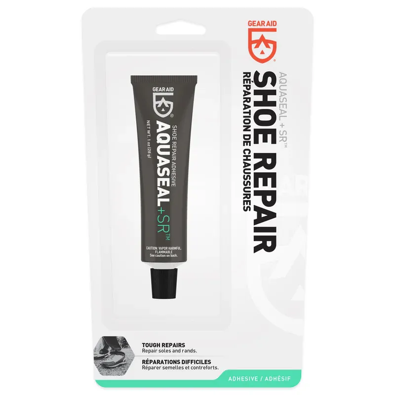 Colle de réparation Gear Aid Aquaseal+SR Shoe Repair 28g