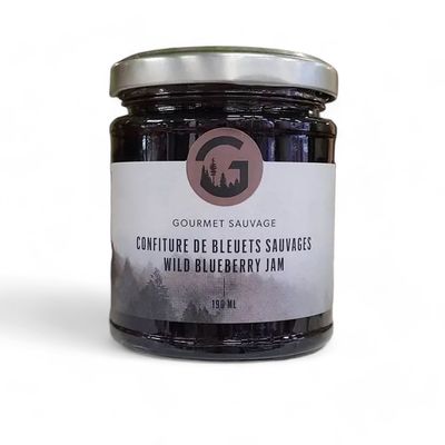 Confiture de bleuets sauvages - Gourmet Sauvage