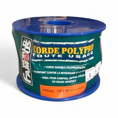 Corde Polypro tressée 20m